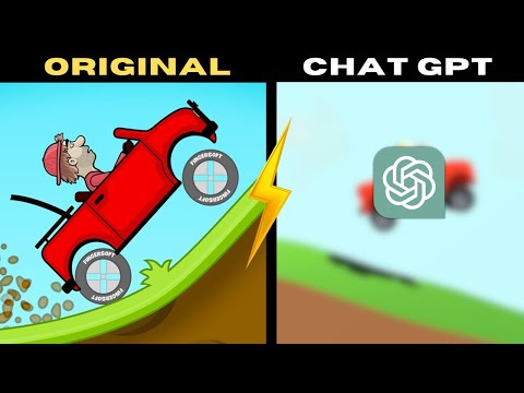 Can AI (ChatGPT) Create a Hill Climb Racing Game? The Results Will Shock😱 You! #chatgpt #gamedev