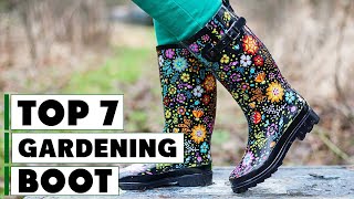 7 Best Waterproof Gardening Boots for Every Budget