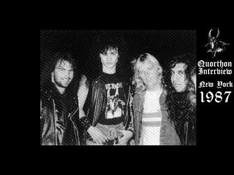 Bathory/Quorthon Interview in New York [1987]