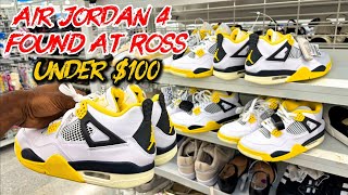 RARE Air Jordan 4 Found at Ross for UNDER $100!! 😱🔥 (UNBELIEVABLE STEAL!)