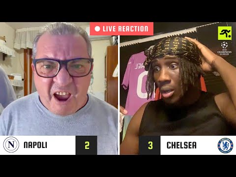 NAPOLI-CHELSEA 2-3 LIVE REACTION | TIFOSI NAPOLETANI DISPERATI vs GUFI | TIFOSIAMO