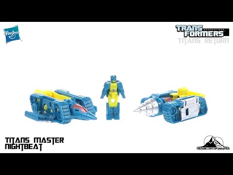 #Transformers Titans Return Titan Master NIGHTBEAT Video Review