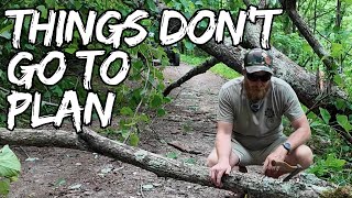 Camping near Damascus Virginia in the Jefferson National Forest FR 615