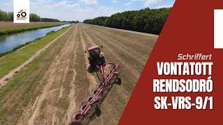 SCHRIFFERT vontatott 7 csillagkerekes rendsodró