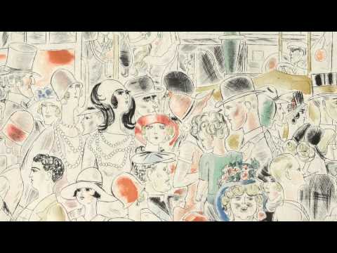 Chas Laborde "Rues et Visages de Londres" series of prints