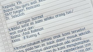 Download lagu CONTOH SURAT IZIN TIDAK MASUK SEKOLAH (acara keluarga) mp3 Download lagu CONTOH SURAT IZIN TIDAK MASUK SEKOLAH (acara keluarga) mp3