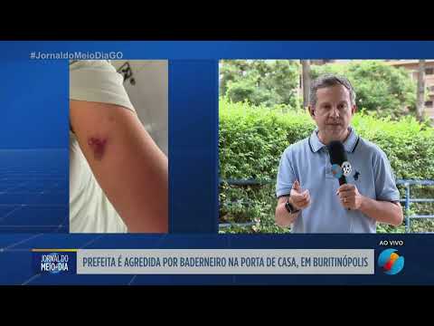 Prefeita é agredida na porta de casa em Buritinópolis