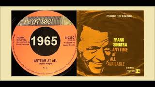 Frank Sinatra - Anytime At All