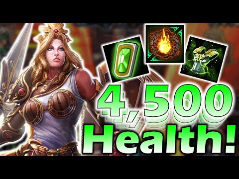 THIS ATHENA BUILD MAKES YOU IMMORTAL! - Smite