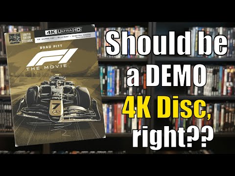 F1: The Movie (2025) 4K UHD Blu-ray Review!
