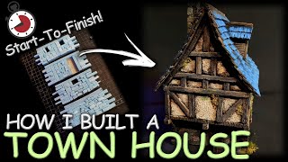 I Built A Town House From Scratch! | Crafting MARATHON