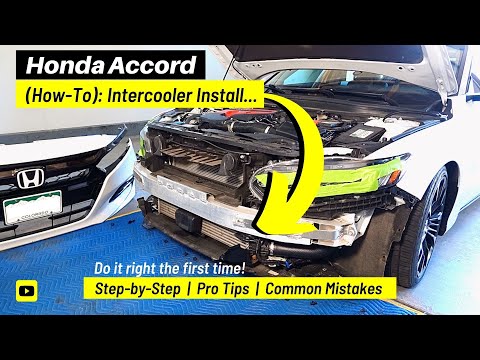 (How-To): PRL / Mishimoto INTERCOOLER Install! // 10th Gen (2018+) Honda Accord