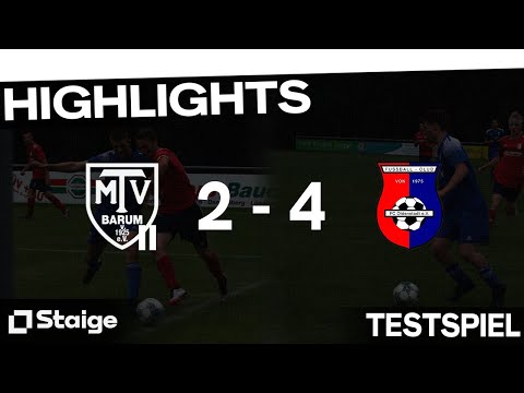 MTV Barum II - FC Oldenstadt | Testspiel | 22.07.2023