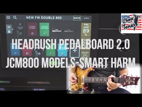 Headrush Pedalboard | Firmware 2.0 Demo (Marshall JCM800 Models, Smart Harmonizer)