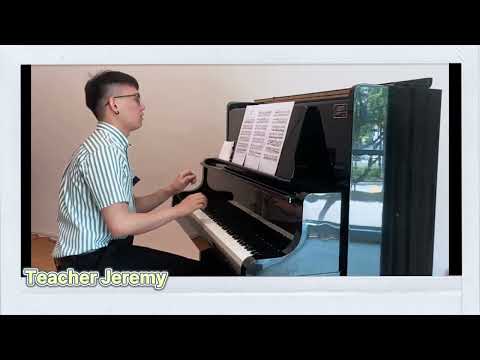 ABRSM PIANO EXAM PIECES (2023-2024) GRADE 7 B8 SONG WITHOUT WORDS, Op.19B No.1 - JEREMY LIM