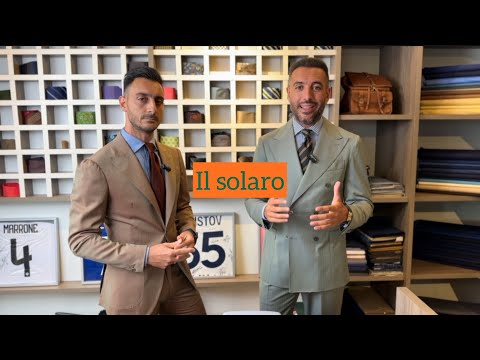 SOLARO, a fabulous fabric #bespoke #menstyle