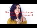 Katy Perry 'Roar' - téacs as Gaeilge 