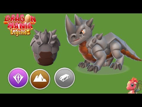 How to breed Rhino Dragon? - Tribal Dragon + Ceremony Dragon | Dragon Mania Legends | Part 1215 HD