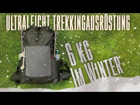 6kg ENOUGH for WINTER? - ultralight packing list for long-distance hiking