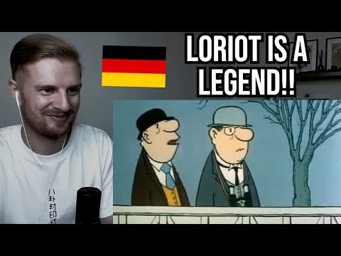 Reaction To Loriot - Race Tracks (German Comedy)