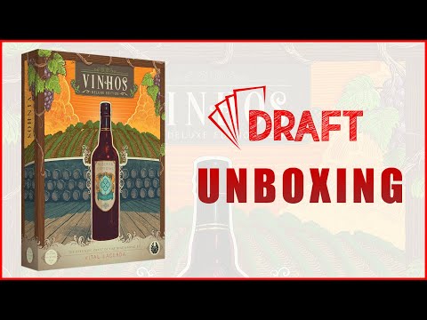 Vinhos társasjáték unboxing // mi van a dobozban? - :: DRAFT :: Társasjáték vlog