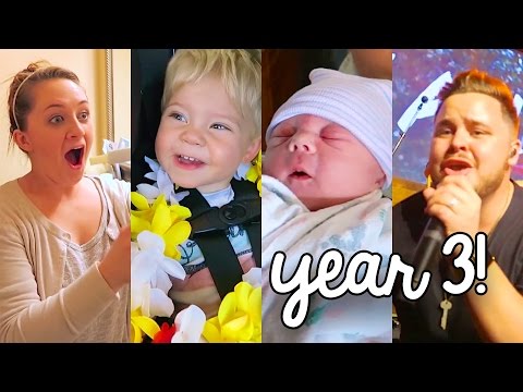 DAILY BUMPS YEAR 3 MONTAGE! Video