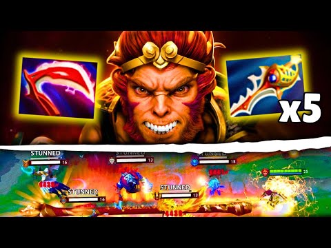 x5 Divine Rapier Monkey King Farming Machine🔥 22 Kills One Shot Delete!