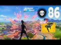 86 Elimination Solo Vs Squads Zero Build Gameplay Wins NEW Fortnite Chapter 7 Season 1 PC