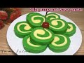 Bolu gulung roti tawar pandan || pandan bread rolls