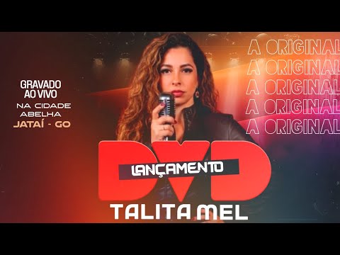 DVD Talita Mel  A Original Ao Vivo  Na Cidade Abelha Jatai Goiás #talitamel🍯🐝