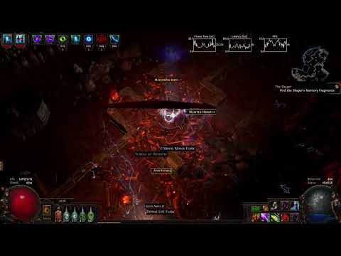 Path Of Exile - The Tempest Lightning Arrow/Barrage DeadEye Atziri Run (3.0/3.1ok)