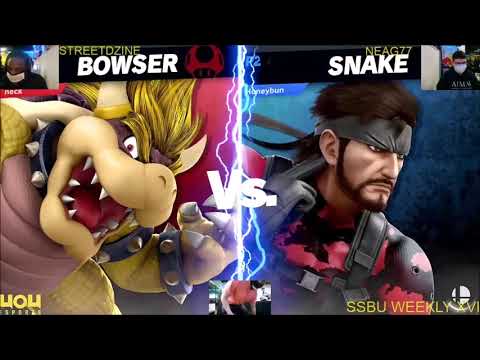 4o4 Ultimate Weekly XVI - Neag77(Bowser) vs StreetDzine(Snake)- Winners Round 2