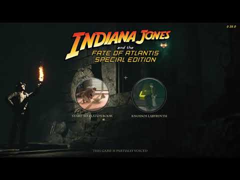Indiana Jones and the Fate of Atlantis, Special Edition (Fan Game) - Full Playthrough/ Walkthrough