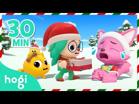 😭 Christmas Boo Boo Song + More｜🎄 Christmas Songs and Colors for Kids｜Hogi Christmas｜Hogi Pinkfong