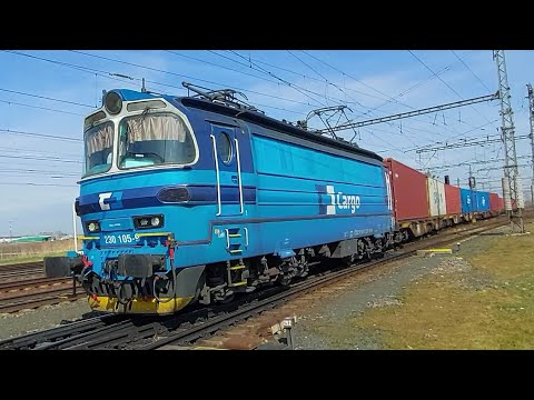 Vlaky Kúty a Břeclav - spádovištní stavědlo / railspotting