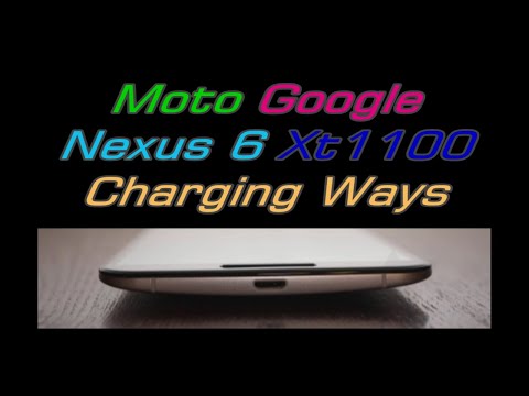 Moto Google Nexus 6 Charging Ways And Jumper