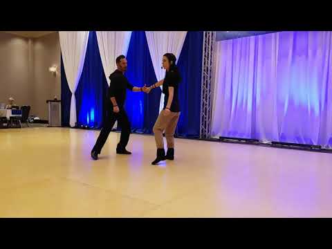 TOSHC 2019, WCS, Gary McIntyre and Susan Kirklin, West Coast Swing, Novice, Intermediate
