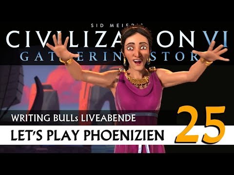 Live Let's Play: Gathering Storm - Phönizier (25) | Civilization VI