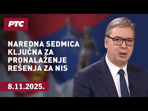 Vučić za RTS: Naredna sedmica ključna za pronalaženje rešenja za NIS
