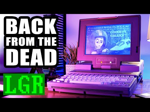 $3,000 Laptop from 1988 - The Rebuilt Chaplet Halikan LA-30A