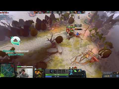 A man who is getting outplayed by AFK Sven