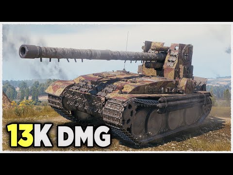 Grille 15 • 13K damage WITHOUT GOLD AMMO • WoT Gameplay