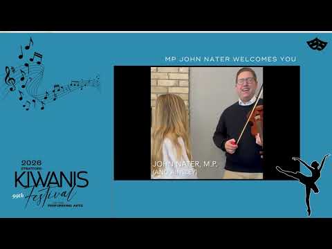 MP John Nater (& Ainsley) welcome you to KFPA2026