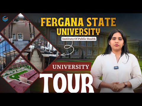 Fergana State University Full Campus Tour