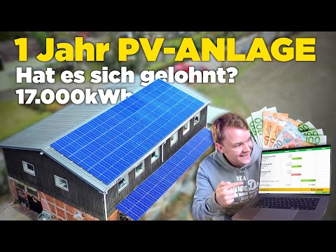 1 Jahr PHOTOVOLTAIK: So viel konnte ich wirklich sparen! - Lohnt sich ein Speicher?