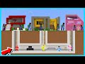 MIPAN ZUZUZU BUAT TEROWONGAN RAHASIA KE RUMAH JONJON DAN NYAMNYAM DI MINECRAFT KEREN BANGET
