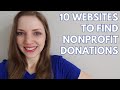 10 Sites To Find Donations And Donors For Nonprofits Fundraising