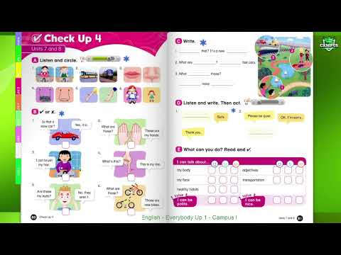 Todos acordados 1 - Check up 4 - Unidades 7 e 8