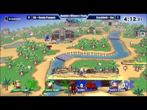 SOS 2 Wii U Doubles - [Winners Finals] Kai+Stockfield vs GQ+Dandy Penguin