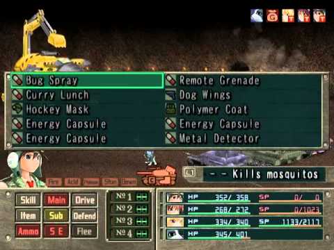 Metal Saga - Mega Mole Boss Fight